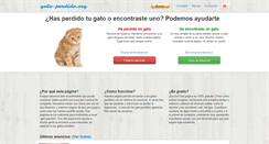 Desktop Screenshot of gato-perdido.org